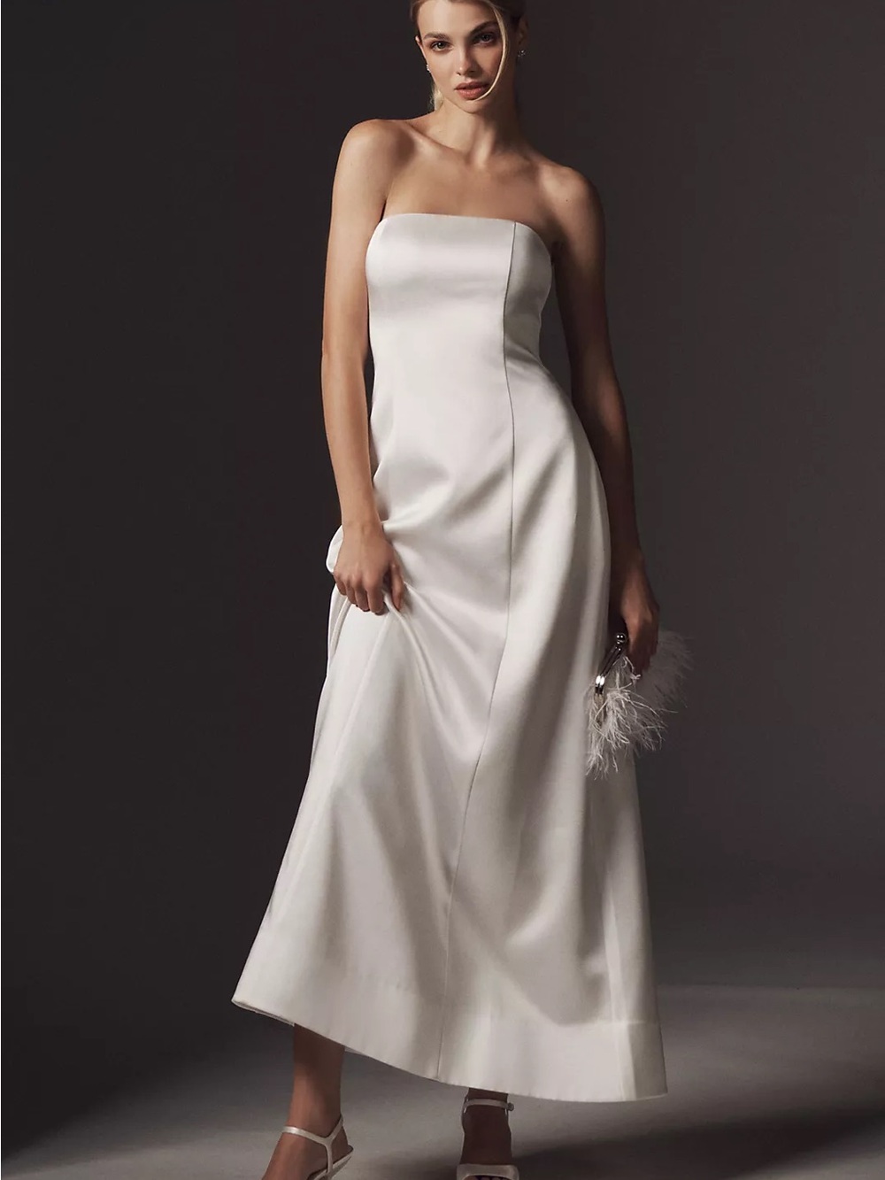 Mare Mare Piper Strapless Fit & Flare Maxi Dress